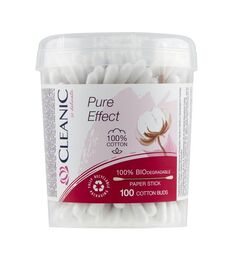 Ватные палочки Cleanic Pure Effect, 200 шт