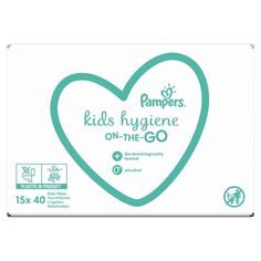 Влажные салфетки Pampers Kids Hygiene On-The-Go, 600 шт