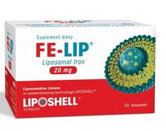 Утюг в пакетиках Fe-Lip Liposomal Iron 20 mg, 30 шт