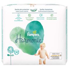 Одноразовые подгузники для детей Pampers Harmonie 4, 28 шт