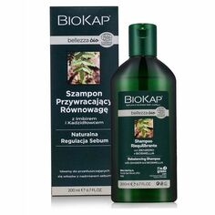Шампунь для нормальных и жирных волос Biokap Bellezza Bio Szampon Przywracający Równowagę, 200 мл