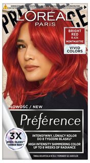 Краска для волос L’Oréal Preference 8.624 Bright Red, 1 шт LOreal