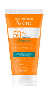 Крем для лица Avène Sun Cleanance SPF50+, 50 мл Avene