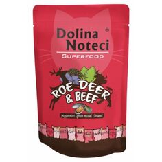 Влажный корм для кошек Dolina Noteci Superfood Sarna i Wołowina, 85 гр