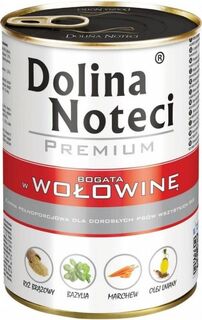 Влажный корм для собак Dolina Noteci Wołowina, 400 гр