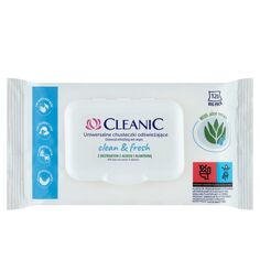 Влажные салфетки Cleanic Clean &amp; Fresh, 120 шт