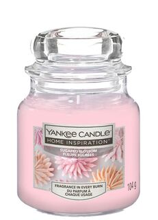 Ароматическая Свеча Yankee Candle Home Inspiration Sugared Blossom, 104 гр