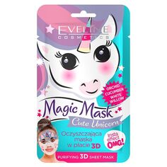 Тканевая маска Eveline Magic Mask Jednorożec, 1 шт