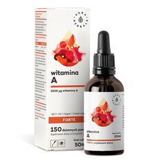 Витамин А в каплях Aura Herbals Witamina A Forte MCT-Oil Krople, 50 мл