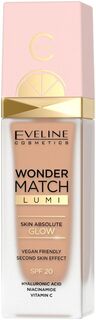 Праймер для лица Eveline Wonder Match Lumi SPF20, 25 Sand Beige