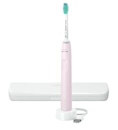 Звуковая зубная щетка Philips Sonicare 3100 Pink HX3673/11 + Travel Case, 1 шт