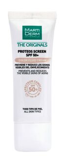 Крем-краска с фильтром для лица Martiderm Proteos Screen SPF50+, 40 мл