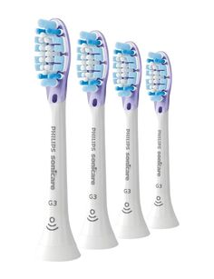 Насадки для звуковой зубной щетки Philips Sonicare G3 Premium Gum Care HX9054/17, 4 шт