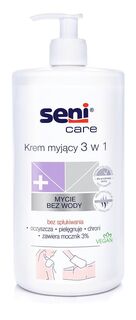 Очищающий крем для тела Seni Care Krem Myjący 3 w 1 mocznik 3%, 1000 мл