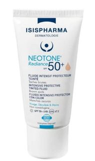 Защитно-корректирующий флюид для лица Isispharma Neotone Radiance SPF50+, 00 Light