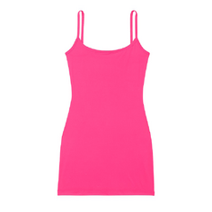 Платье-комбинация Victoria&apos;s Secret Pink Base Stretch, розовый