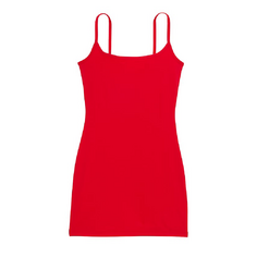 Платье-комбинация Victoria&apos;s Secret Pink Base Stretch, красный