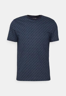 Футболка Michael Kors Sig Tee With Print, синий