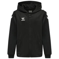 Hmlcore Xk Poly Sweat Hoodie Толстовка унисекс HUMMEL, малиновый красный/красный/серый