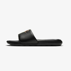 Шлепанцы на плоской подошве Унисекс Nike Sportswear Victori One Slide, черный/бронзовый