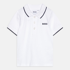 Футболка поло Boss Kidswear Short Sleeve, белый