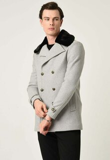 Короткое пальто Antioch, светло-серый