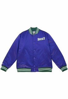 Куртка-бомбер Mitchell &amp; Ness, фиолетовый