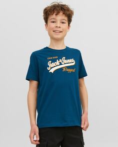 Футболка для мальчика с коротким рукавом Jack &amp; Jones, индиго