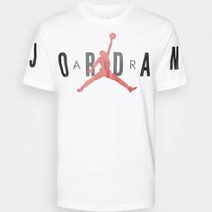 Футболка Air Jordan Stretch Sports, белый/черный/красный