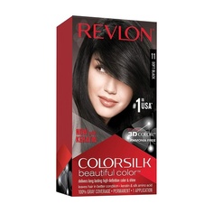 Colorsilk 3D Keratin 11 Мягкая черная краска для волос 130 мл, Revlon