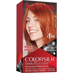 Colorsilk Beautiful Краска для волос 45 Ярко-каштановый, Revlon
