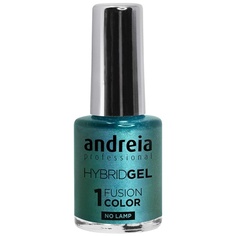 Профессиональный гибридный гель-лак для ногтей Андрея Fusion Color H54 Aqua 10,5 мл, Andreia