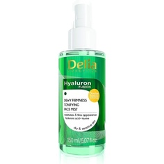 Hyaluron Fusion Тонизирующий спрей для лица с гиалуроновой кислотой 150 мл, Delia Cosmetics