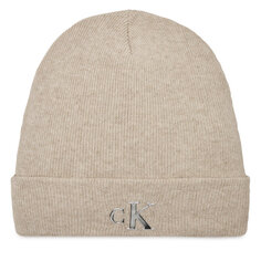 Шапка Calvin Klein Jeans MinimalMonogram Beanie, серый