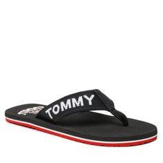 Шлепанцы Tommy Jeans FlipFlop Logo, черный