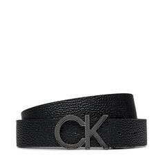 Ремень Calvin Klein Adj/RevCk Pique, черный