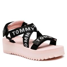 Сандалии Tommy Jeans FltfrmEva Sndl, черный