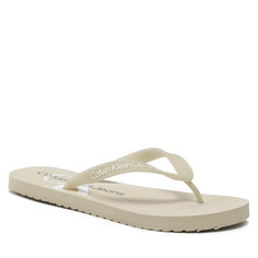 Шлепанцы Calvin Klein Jeans BeachSandal Monogram, бежевый