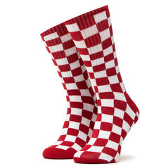Носки Vans CheckerboardCrew, красный белый