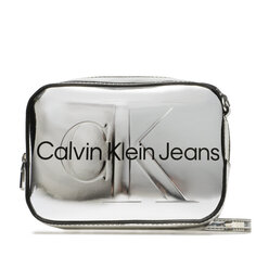 Сумка Calvin Klein Jeans SculpedCamera Bag, серебро