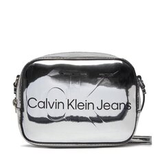 Сумка Calvin Klein Jeans SculptedCamera, серебро