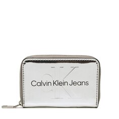 Кошелек Calvin Klein Jeans SculptedMed Zip, серебро
