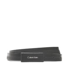 Ремень Calvin Klein DailyDressed Plaque, черный