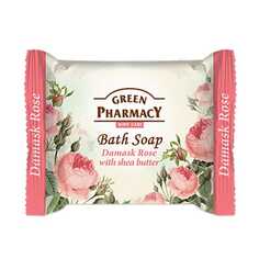 Мыло для ванны Дамасская роза с маслом ши 100 гр Green Pharmacy