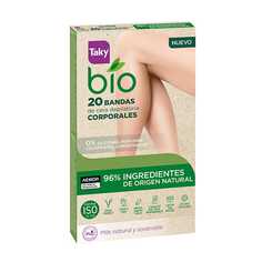 Восковые полоски для депиляции тела Bio Body 20 шт Taky