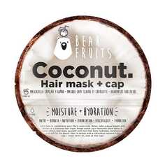 Кокосовая маска для волос + шапочка 20 мл Bear Fruits