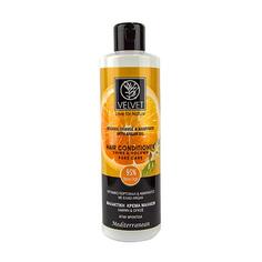Кондиционер для волос «Блеск и объем» с органическим апельсином и амарантом и маслом арганы 250 мл Velvet