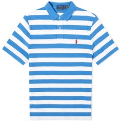 Рубашка-поло Polo Ralph Lauren Bold Stripe, голубой, белый