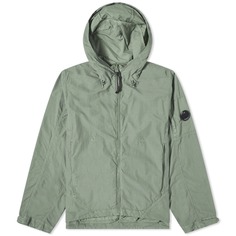 Куртка C.P.Company Flatt Nylon Reversible Hooded, зеленый