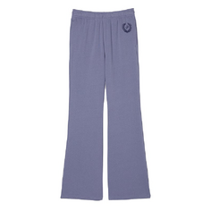 Спортивные брюки Victoria&apos;s Secret Pink Everyday Fleece High-waist Flare, синий